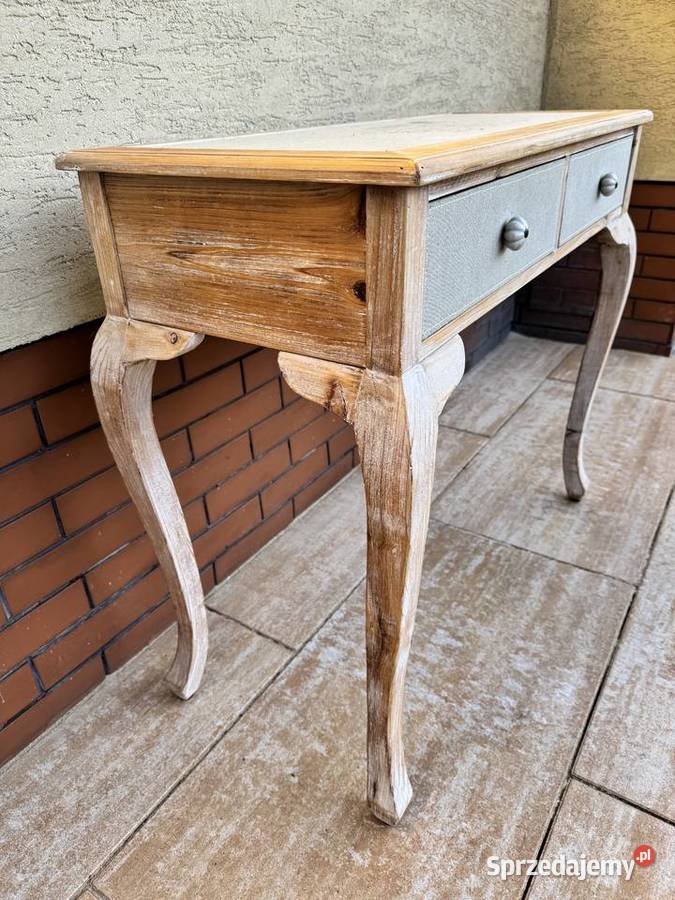 Konsola Ludwikowa schaby chic toaletka biurko sprzedam