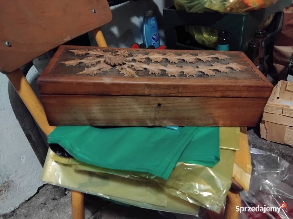 Skrzynka drewniana pudełko