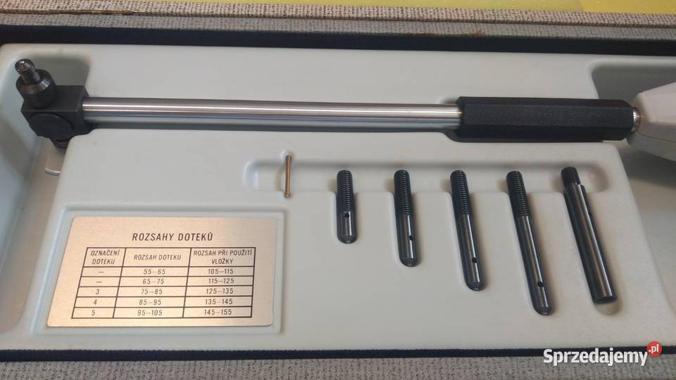 Średnicówka zegarowa 55-155mm x 0,01mm SOMET czujnikowa