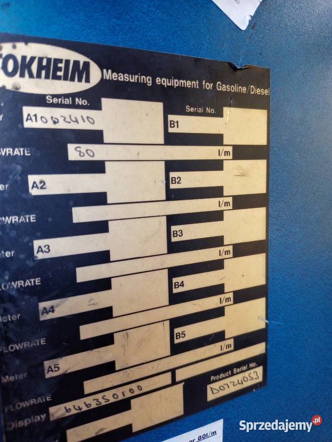 Dystrybutor paliwa Tokheim 80Lm Suchedniów