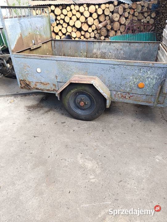 Przyczepka rolnicza wózek ciągnikowa Nowy Tomyśl