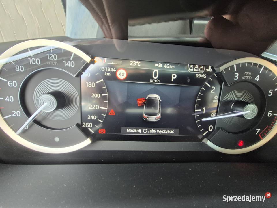 Syndyk sprzeda RANGE ROVER EVOQUE 20P I4 200 AWD mazowieckie Warszawa