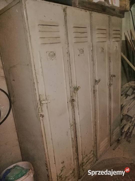 Szafki metalowe ubraniowe BHP Ujazd