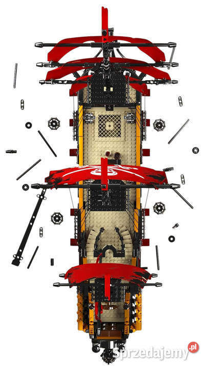 Klocki statek piracki 3139 el ruchome elementy mazowieckie Warszawa