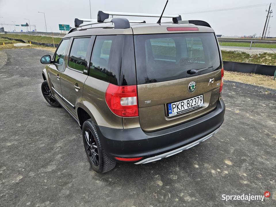 Skoda Yeti adventura 14 benzyna klima serwisowany w ASO Koźmin Wielkopolski