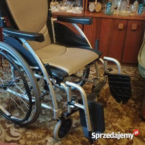 Wózek inwalidzki Karma aluminium urzyty 4 razy jak nowy