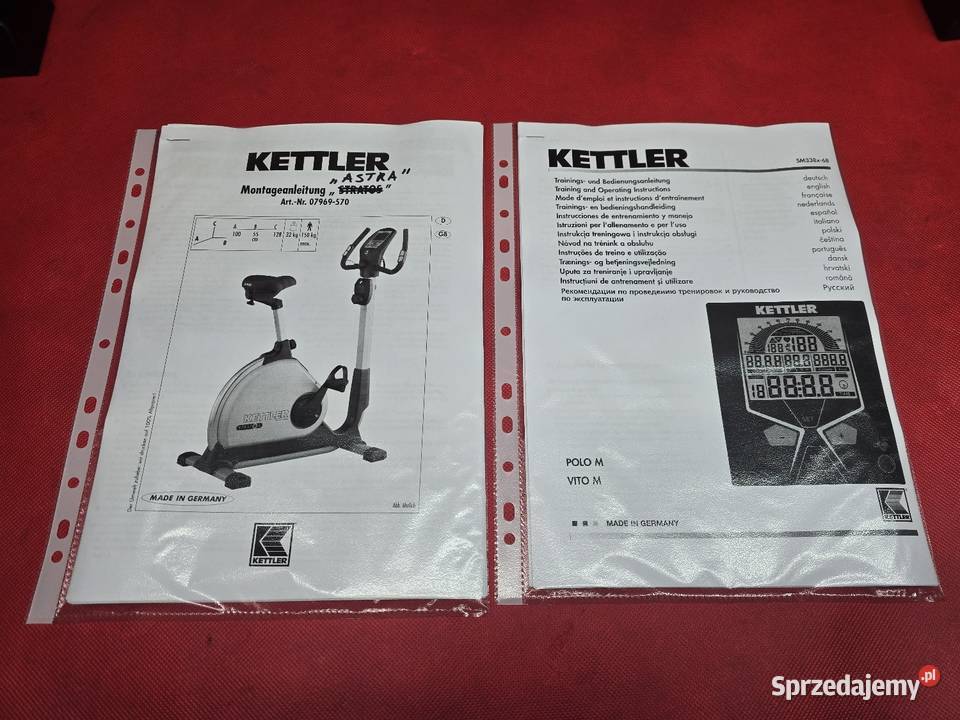 Idealny KETTLER Astra Rower Treningowy