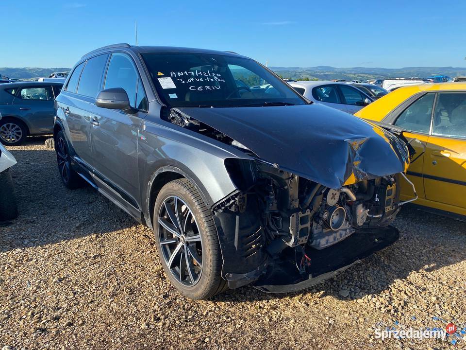AUDI Q7 Quattro 30 V6 TFSi E 381 SLine FV589 hybryda Wrocław sprzedam