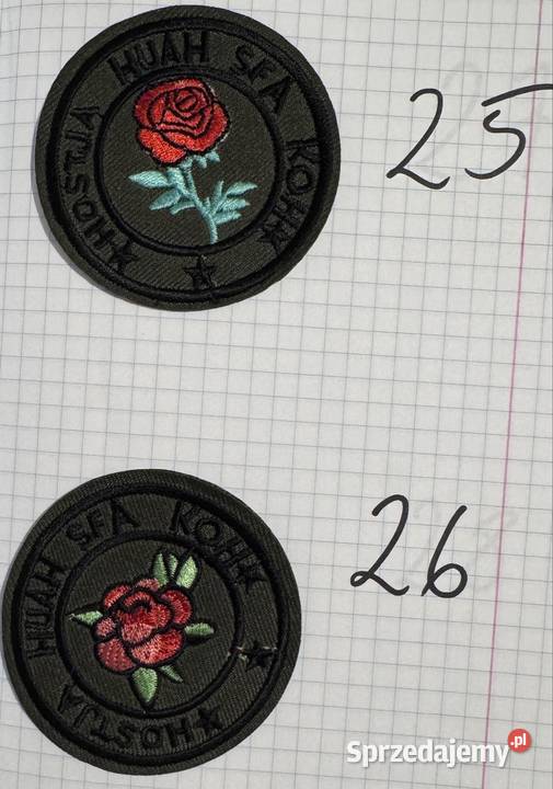 Naszywki na ubrania inne zachodniopomorskie Szczecin