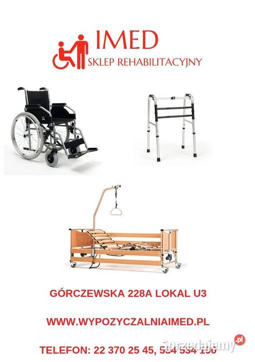 Wynajem Wózków Inwalidzkich Ceny Warszawa sprzedam