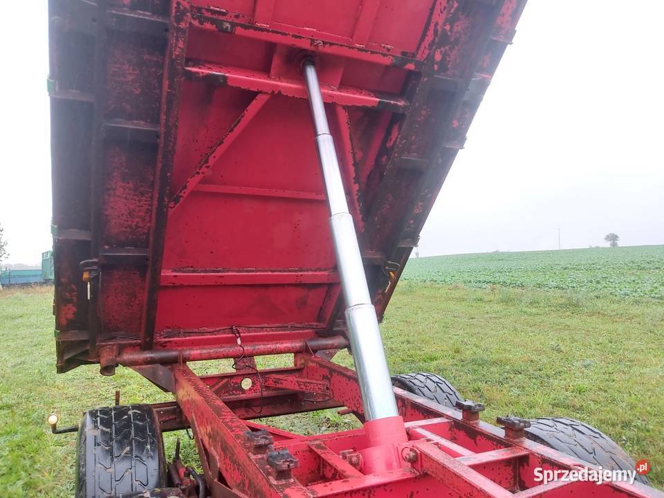 Przyczepa wywrotka tandem Praestbro T 1058 Jabłonowo Pomorskie