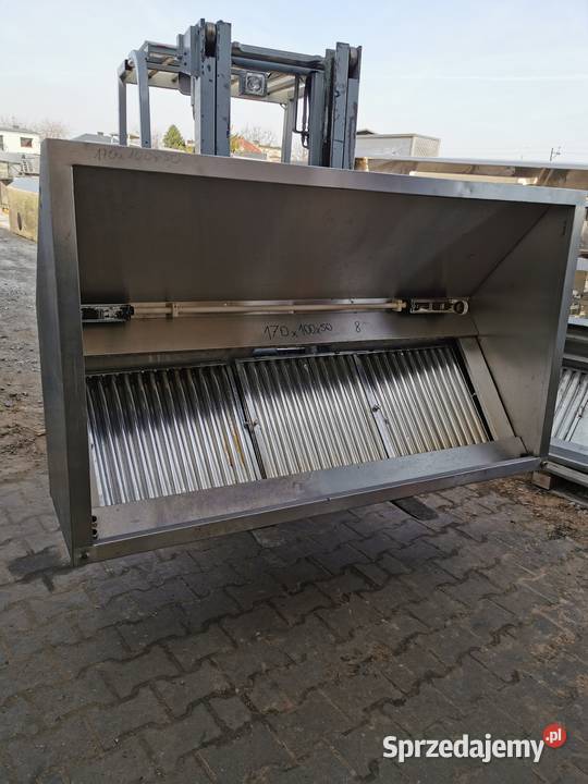 Okap przyścienny 170x100x50 8 Gastronomia wielkopolskie Krotoszyn