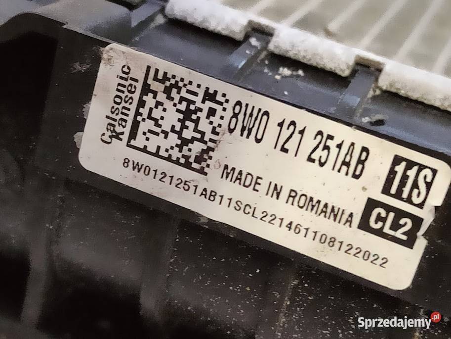 Chłodnica Wody Audi A4 B9 A5 F5 30 TDi Pleszew