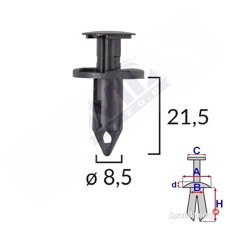 kołek rozporowy 8E0825267 audi honda mazda Szczecin