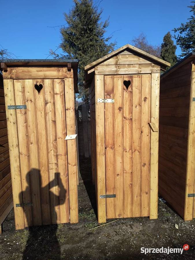 Toaleta drewniana łódzkie Wydrzyn sprzedam