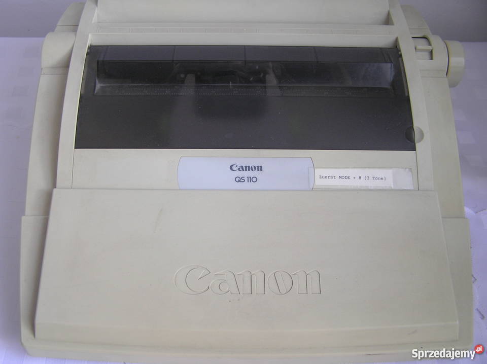 Maszyna do pisania Canon QS 110 dolnośląskie sprzedam