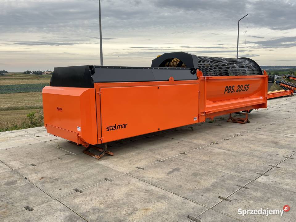 Przesiewacz bębnowy PBS2055 do RDF kompostu małopolskie Swojczany