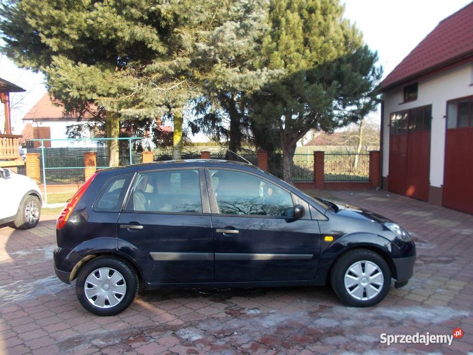 FORD FIESTA 13 benz 2007 r 5 drzwi KLIMAT I poduszka powietrzna łódzkie Uniejów