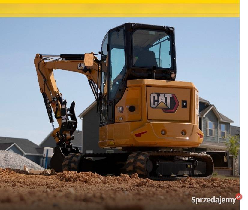FABRYCZNIE NOWY CATERPILLAR 304 CR Rok produkcji 2026 wielkopolskie Tuliszków sprzedam