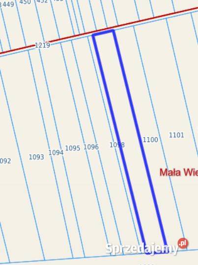 Wydzierżawię łąke 078 ha w Małej Wsi 27m Mrozy sprzedam