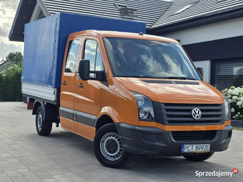 Volkswagen Crafter stan idealny KLIMATYZACJA nieuszkodzony Czarnków