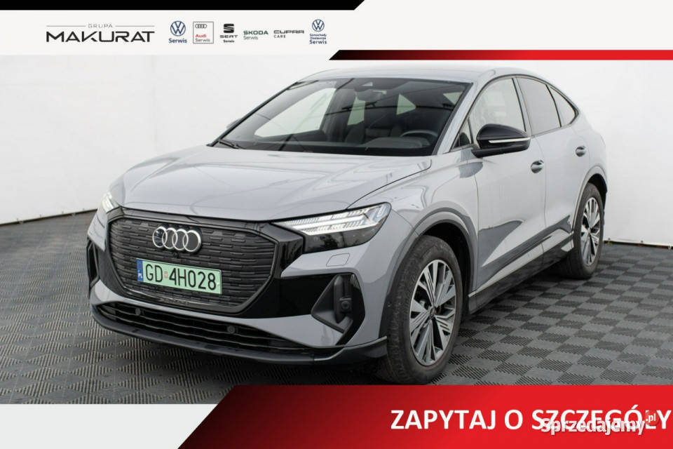 Audi Q4 Sportback etron GD4H028Q4 etron 50 77kWh czujnik martwego pola pomorskie Pępowo