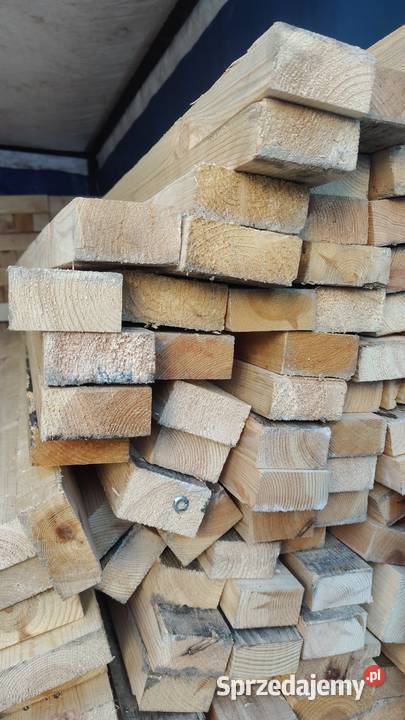 Deski sosnowe kantówki 180x10x35 180x7x4