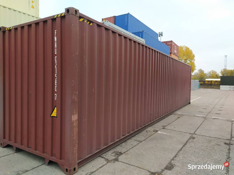 Kontener morski 40 HC II CL 12 metrowy stan