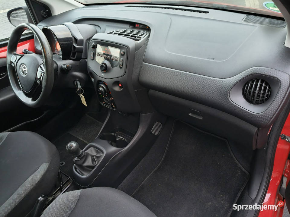 Toyota Aygo 10i 72 X Serwisowana VAT23 II 2014 śląskie Mysłowice