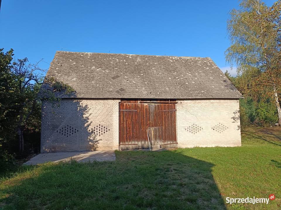 Dom na dużej działce z małym laskiem asfalt Lelów sprzedam
