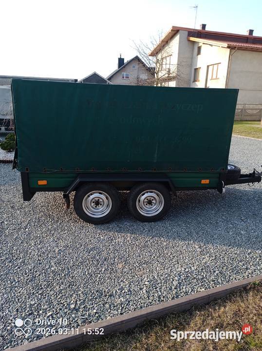 Przyczepka lekka dwuosiowa łódzkie Sieradz