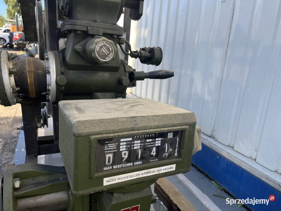 Pompa wirowa odśrodkowa do paliw z licznikiem Police sprzedam