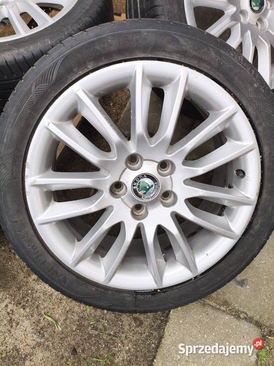 Kpl kół Skoda Octavia IIIII 17 opony letnie Wiele