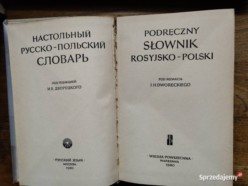 Podręczny słownik rosyjskopolski WP Kraków
