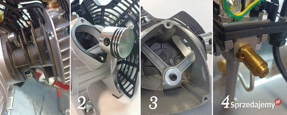 Kompresor dwutłokowy 50L sprężarka dwutłokowa Nowe