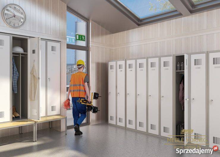 Metalowe szafki ubraniowe BHP Tarnów