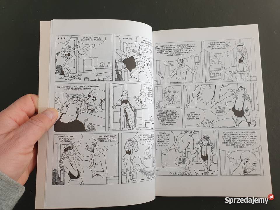 Manara Zapach Niewidzialnego Milo Manara wyd Gdynia