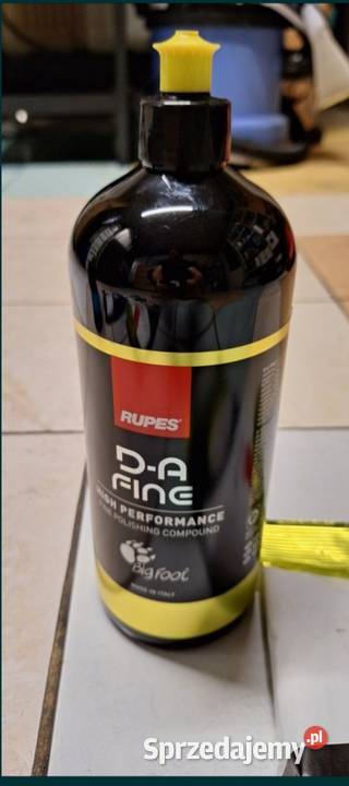 Nowa lekkoscierna pasta polerska Rupes żółtaz Kraków