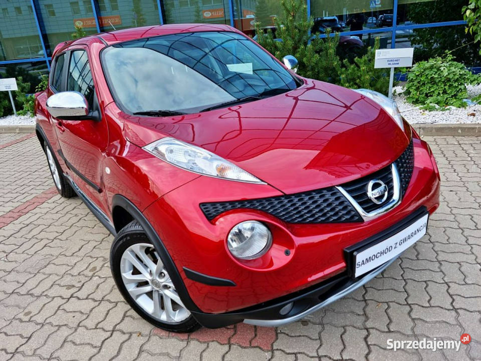 Nissan Juke 16 TURBO GWARANCJA navi kamera wiśniowy Warszawa