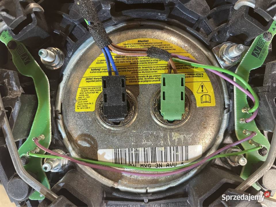 Poduszka powietrzna airbag bmw 7 e65 poduszki powietrzne