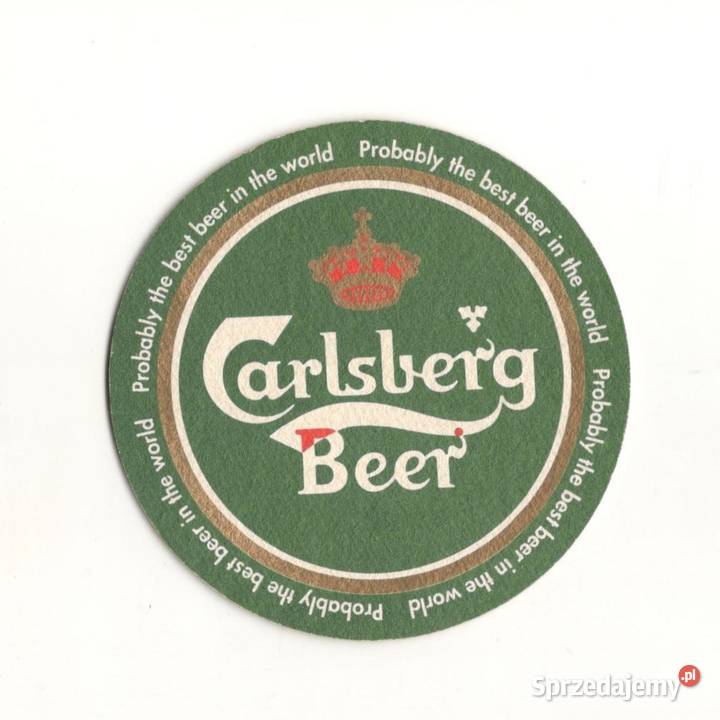 Carlsberg podstawka do piwa 6 śląskie Gliwice sprzedam