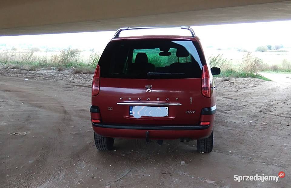 Peugeot 807 2006 r22 HDI WAŻNE OPŁATY manualna sprzedam