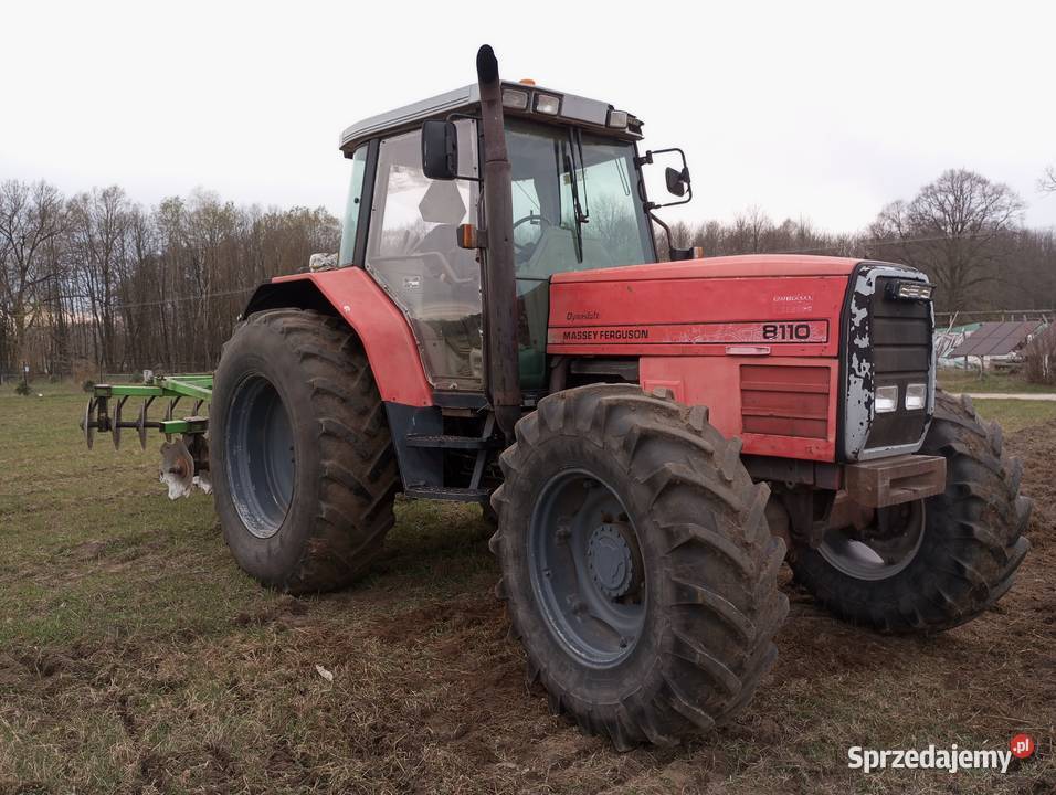 Massey Ferguson 8110 lubelskie Hańsk Pierwszy