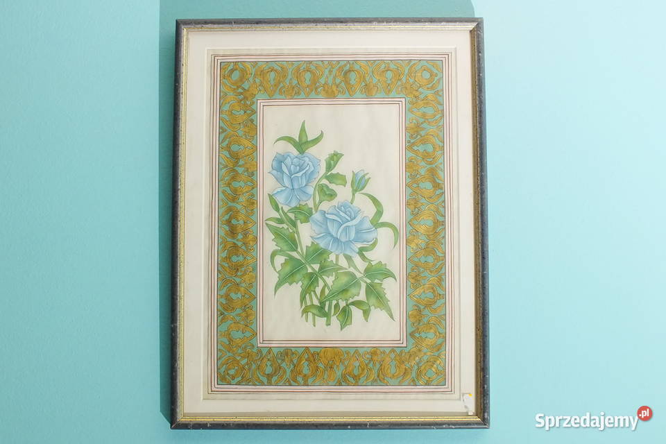 Obraz malowany na jedwabiu dolnośląskie Lubin