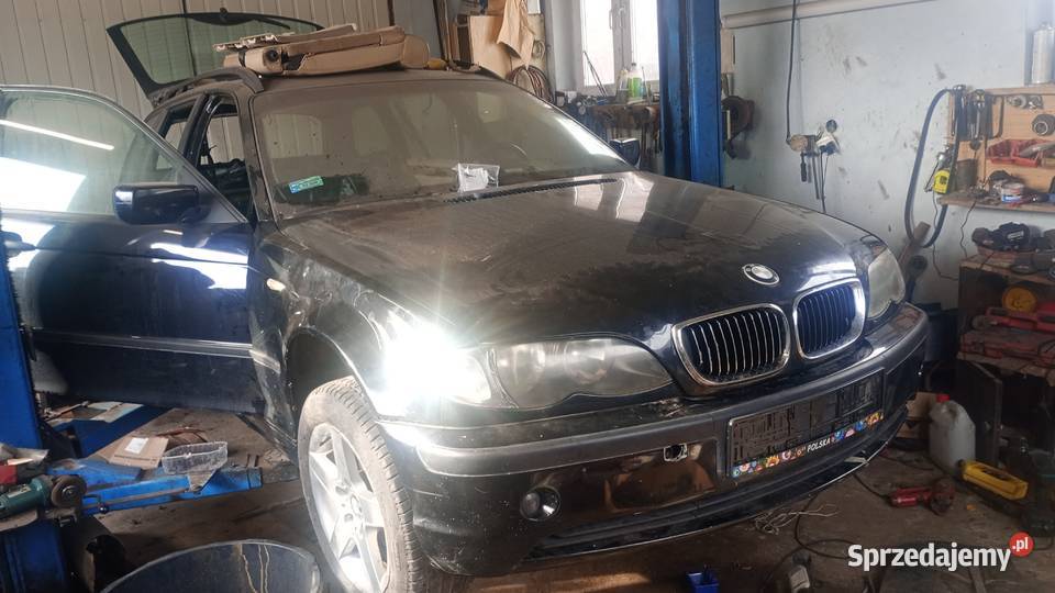 Szyba BMW E46 sedan lift tył Żołynia