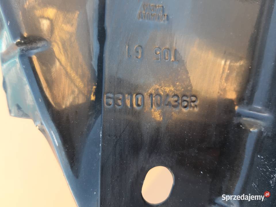 DACIA LODGY DOKKER BŁOTNIK LEWY PRZÓD 631010436R Trzciel