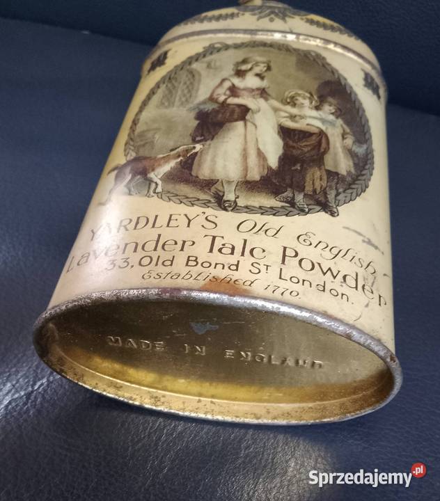 Antyczna puszka na talk Nakło nad Notecią