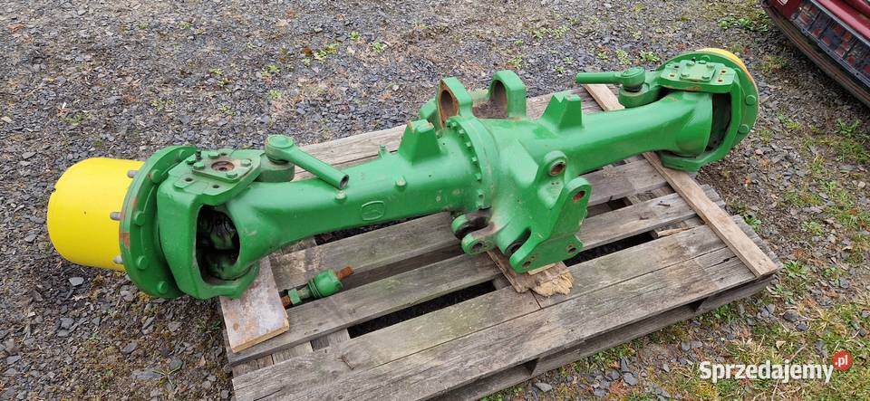 Przedni most John Deere 6215 R zwolnice piasty