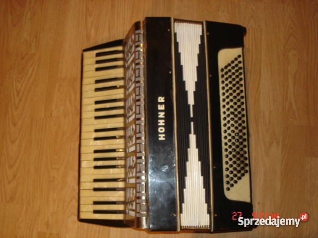 AKORDEON HOHNER 120 BASÓW Instrumenty klawiszowe i MIDI Kościerzyna
