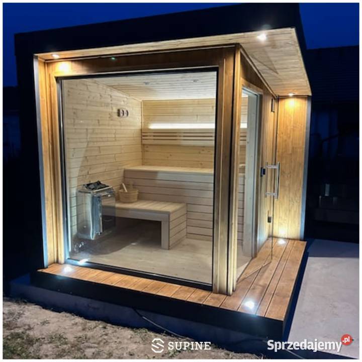 Sauna ogrodowa Liv 250 x 250 Gdańsk